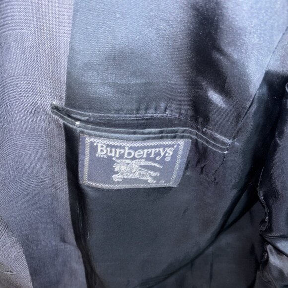 Burberry Blazer Men's 100% Pure Wool 2 Button Size 38 Color Blue - Picture 15 of 16